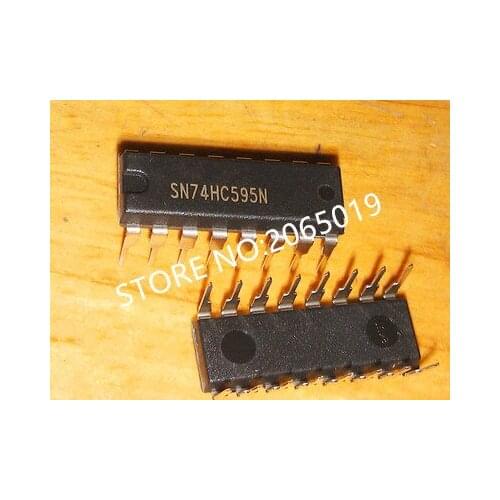 30PCS 74HC595N SN74HC595N 74HC595 DIP-16