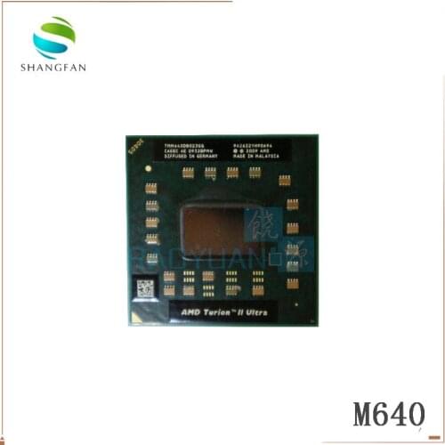 AMD Turion II Ultra Dual-Core Mobile TMM640 M640 TMM640DB022GQ 2.6G 2M cpu latop processor Socket S1(SIG3)