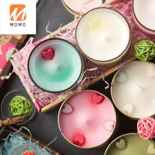 Aromatherapy Candle Essential Oil Soothing the Nerves Smoke-Free Sleep Aid Fragrance Household Glass Romantic