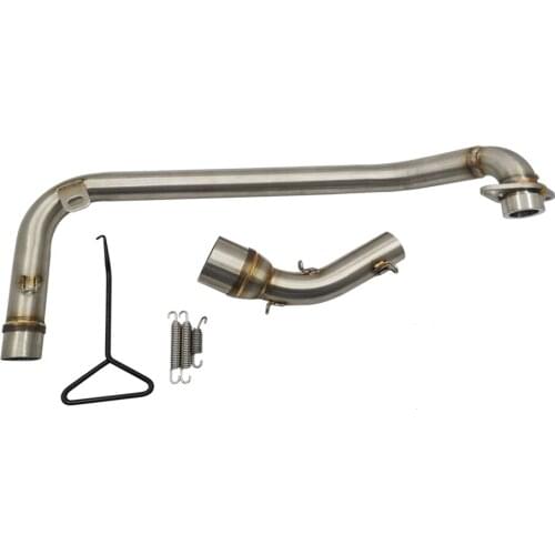 MSX 125 motorcycle exhaust muffler contact middle pipe slip on For honda grom MSX125 GROM M3 2012-2016