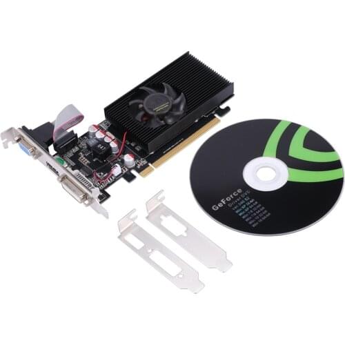 GT210 1G D2 64BIT Image Card, Dual-Screen Bright Image Card Supports Large and Small Chassis/All-In-One/Desktop