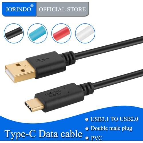 Short USB Type C Cable JORINDO USB-C to Standard USB A 2.0 Charging & Sync Cable,MACBOOK, Tablet & New Device with USB-C Port