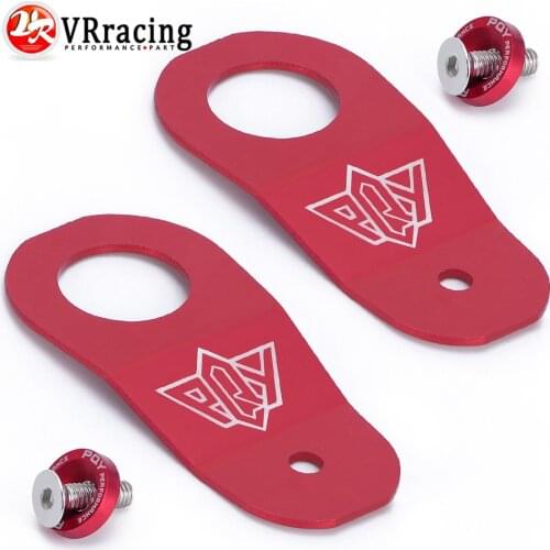 VR - PQY Aluminum Radiator Stay Bracket For Honda civic EK / AP / DC 96-00 Car Accessories Red Blue Black VR-RS61