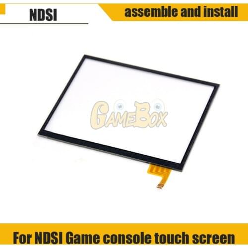 Touch screen panel display digitizer glass For Nintend DSi Touch Screen Display Digitizer Replacement