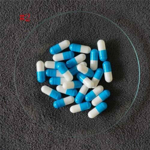 2# 1000/5000pcs 2 Size High Quality Empty Hard Gelatin Capsules,Hollow Gelatin Capsules ,Refillable Joined or Separated Capsules