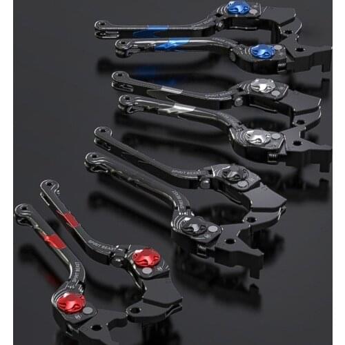 Motorcycle Adjustable Brake Clutch Lever Disc Brake Levers For SUZUKI GSX250R GW250 DL250 Vstom HONDA YAMAHA KAWASAKI BMW KTM