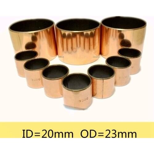 SF-1 self-lubricating composite bearing bushing 2010 2012 2015 2020 2025 2030 OD=20mm