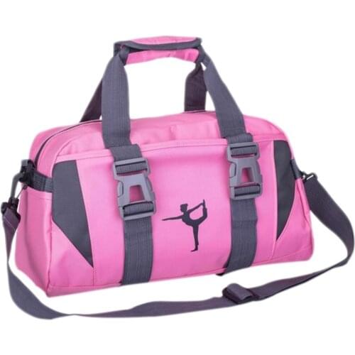 Yoga Fitness Gym Bag Waterproof Nylon Training Shoulder Travel Bag Outdoor Sports Bag for Men and Women