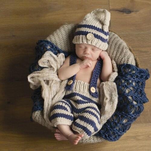 Newborn Baby Boys Girls Cute Crochet Knit Costume Prop Outfits Photo Photography New Dropship 6 Styles
