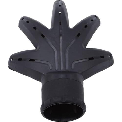 1pc Black Curly Hair Combing Tools Plastic hand-shaped Diffuser Hairdresser Hairdressing Salon Hot Sale Accessory