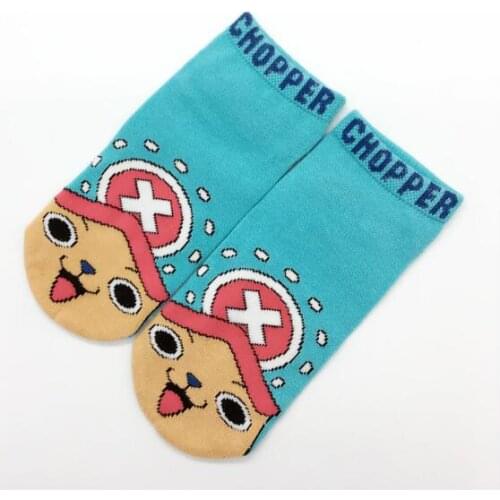 10 pairs/lot! Pirates luffy Socks adventure anime comics Sock spring summer Unisex Comfortable Breathable Socks