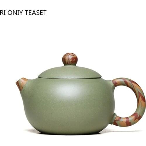 190ml Boutique Yixing Purple Clay Teapots Raw Ore Zisha Xishi Tea Pot Household Handmade Filter Kettle Customized Teaware Gifts