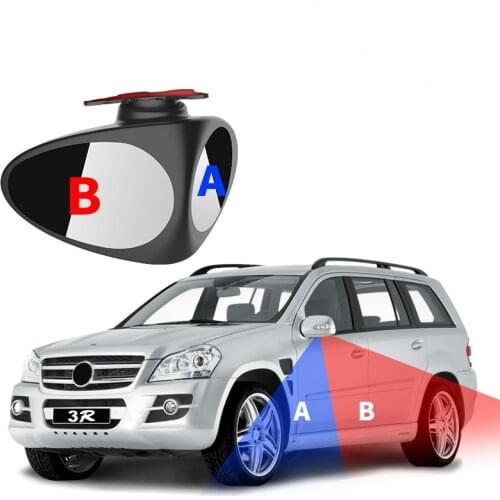 Car truck front wheel blind spot mirror reversing mirror large field of view rearview mirror auxiliary mirror