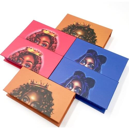 Eyelash Packaging Box 6-100Pcs 3Styles Of Rectangular Boxes With Tray Lashes Box Case Eyelashes Box Package Lashes Pack