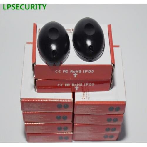 LPSECURITY 10 pairS Sensitivity Active Infrared Safety Detected Sensors photoelectric beam detector for Automatic Doors
