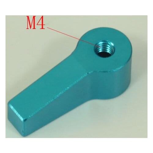 M4 Knob Thumb Screw head L Shape Screw head blue color Strong and durable