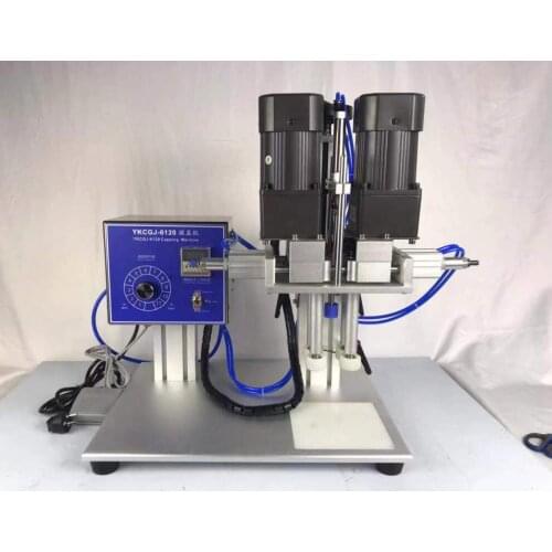 Food bottles cap sealing machine automatic Electric desktop Capper beverage liquor bottle locking machine capping machine