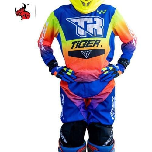NEW Summer Motocross Racing Jersey Pant Kids Adult Suit Motocross ATV Bike Off-road Automotive Gear Set Motorcycle Suit