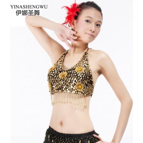 New Mesh Bra Belly Dance Costume Performance Clothing Separate Bra