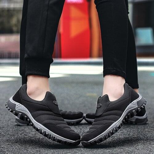 Couple Hiking Shoes Breathable Outdoor Mounatin Climbing Shoes Non-slip Trail Shoes Women Men Trainers Tourism Trekking Sneakers