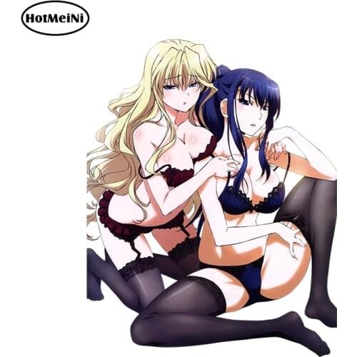 HotMeiNi 3D Sexy Car Sticker To Love Ru Vinyl Bumper Decal Graphics Car Styling Window Wiper Tailgate Waterproof Assessoires