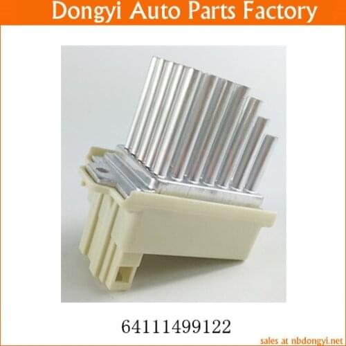 Fan Blower Motor Resistor Regulator OE NO. 64111499122