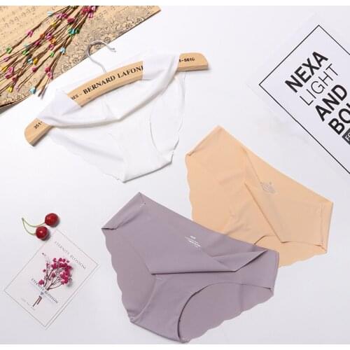 3pcs/lot Seamless Panties Set Underwear Female Comfort Intimates Fashion Lingerie Women Briefs Low-Rise Panties