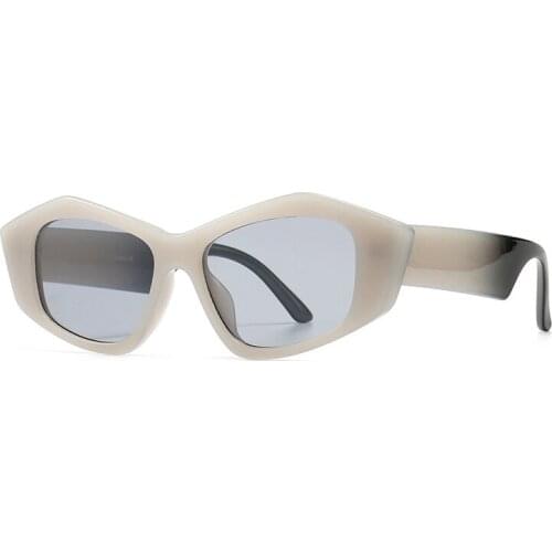 Fashion Vintage Cat Eye Sunglasses Women 2021 Luxury Brand Designer Popular Travel Colorful Sun Glasses For Female Shades UV400