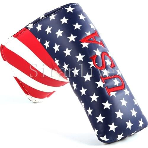 USA Stars Stripes Golf Putter Headcover for Ping Blade