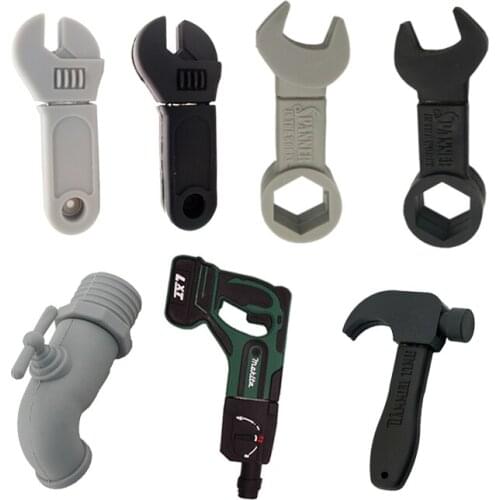 USB flash 64gb pendrive memory stick pen drive 4GB 8GB 16GB 32GB cartoon Tool wrench hammer usb disk creative gift usb stick
