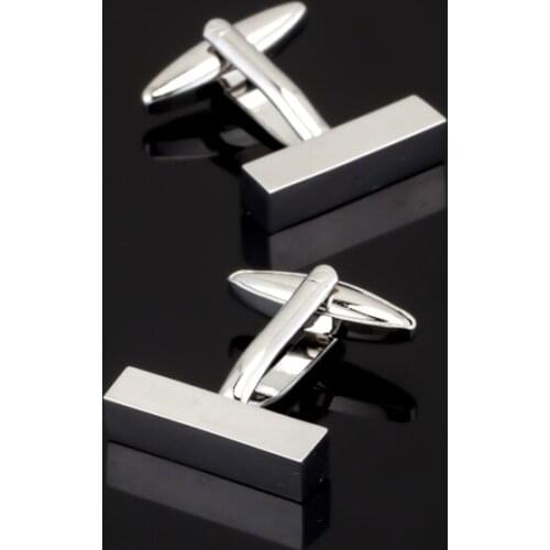 XK307 High quality fashion mens shirts Cufflinks silvery laser metal Cufflinks French jewelry business shirt crazy promotion