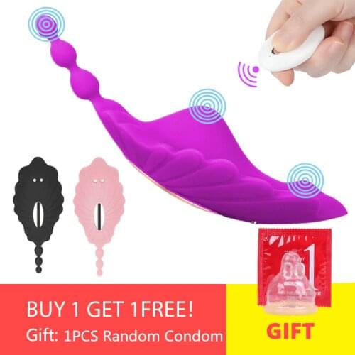 Female Clitoris Stimulator Vibrator Wireless Remote G Spot Vibrator Vibrating Panties Sex Toys for Women Vagina Clit Stimulator