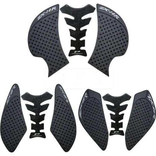 ZX 6R Motorcycle For Kawasaki ZX14R ZX6R ZX 14R Motorcycle Fuel Tank Pad Anti Slip Protector Stickers Knee Grip Side Decals
