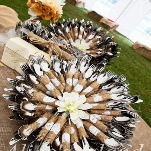 10pcs Jute Cup Mat Table Placemat Coaster Rustic Wedding Centerpiece Vintage Wedding Decoration Table Decor Vintage Coasters