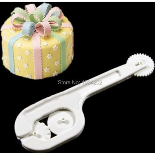 100PCS Fondant Cake Sugar Craft Wheel Cutter Embosser Tool Set DHL Fedex Free Shipping