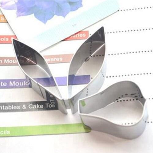 3PCS/Set Flower Clematis Petal Cake Cutters Durable Stainless Steel Baking Tools Fondant Biscuit Cookie Cake Cutter Sets