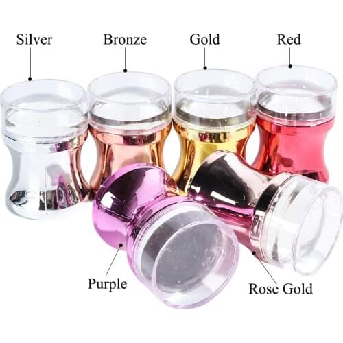 3pcs Clear Silicone Nail Stamper Scraper Set Jelly Nail Art Stamp Polish Print Transfer For Stamping Plate Template Tools