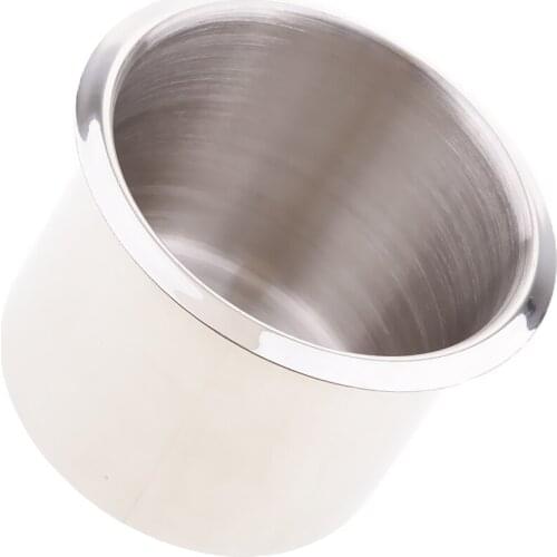 4PCS UNIVERSAL RV BOAT CUP DRINK HOLDER - Stainless Steel Cup Bottle Rack for Boats RV & Campers