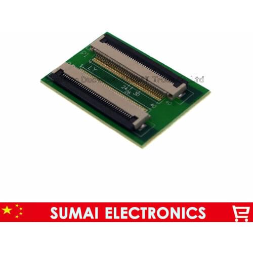 40 Pin 0.5mm FPC/FFC PCB connector socket adapter board,40P flat cable extend for LCD screen interface