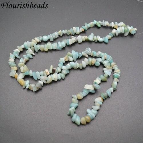 5~8mm Natural Amazonite Irregular Shape Stone Chips Loose Beads 1 Strand