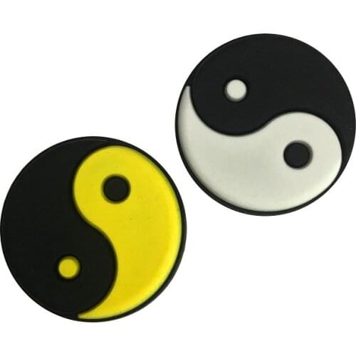 6pcs/lot Ying-yang vibration dampener/Tennis Racket Vibration Dampeners