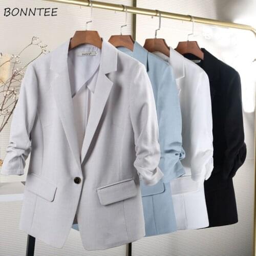 Женские пиджаки блейзеры BONNTEE China At AliExpress