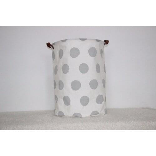 Fast shipping Ins Storage Baskets Bins Kids Room Toys Storage Bags Bucket Clothing Organization Canvas Laundry Bag