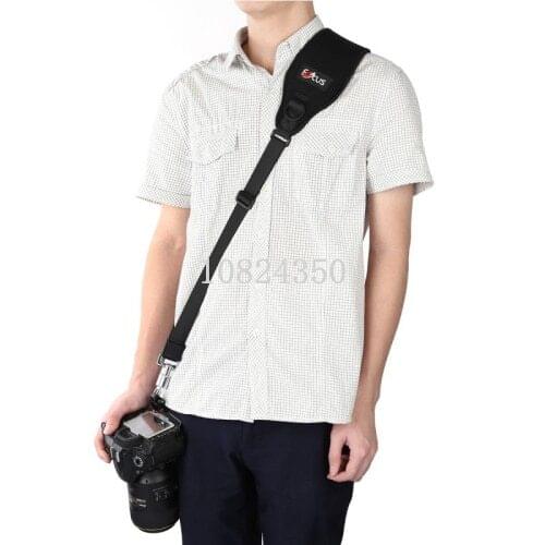 Digital SLR DSLR Camera Quick Rapid Single Shoulder Sling Belt Neck Strap Tripod Mounting Plate for Canon for Nikon for Sony