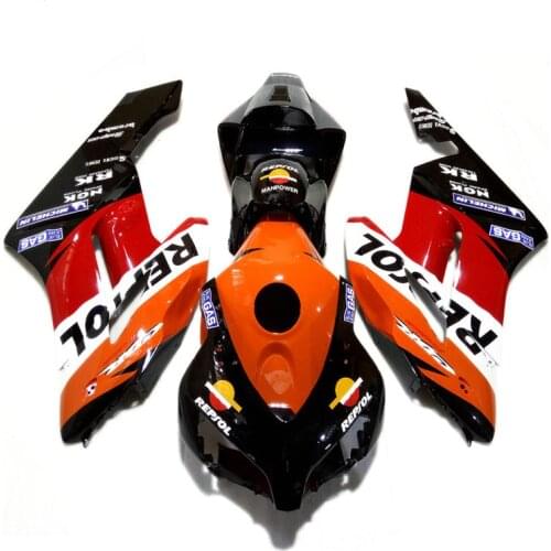 Motorcycle Parts Bodywork Full Fairing Kit for Honda CBR1000RR 04 - 05 Red Orange Black Fairings Set CBR 1000RR 2004 -2005