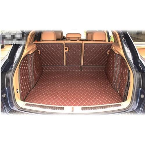 Good quality! Special car trunk mats for Jaguar XF Sportbrake 2019-2018 waterproof cargo liner mat boot carpets,Free shipping