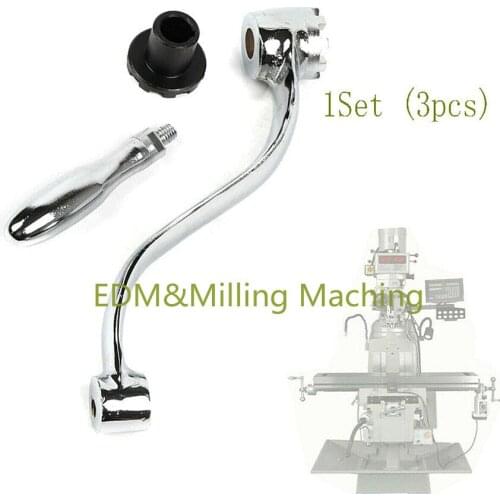 1 Set High Quality Handle Elevating Knee Crank & Gearshaft Clutch Insert For Bridgeport Milling Machine Durable New