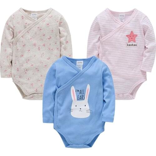Newborn Baby Bodysuits Long Sleevele Baby Clothes 0-12M Infant Girls Jumpsuit 100%Cotton Baby Clothing Toddler Onesies Ropa Bebe