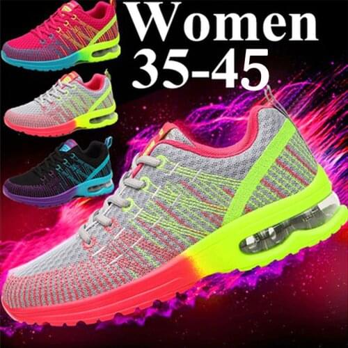 Ladies Sneakers Women Casual Shoes Fashion Breathable Walking Mesh Flat Shoes Sneakers Women 2019 Gym Vulcanized Tenis Feminino