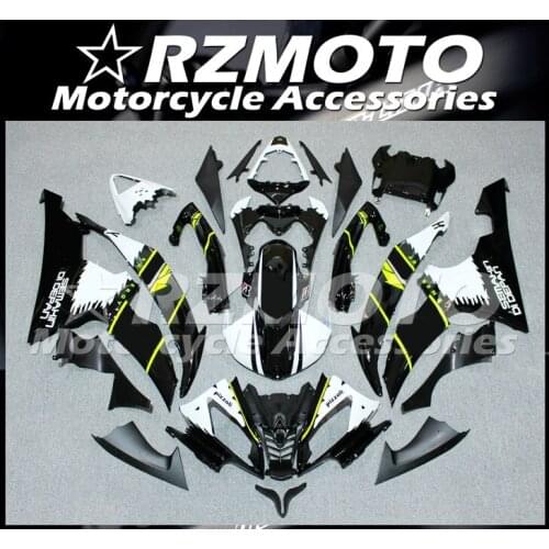 Injection Mold New ABS Whole Fairings kit Fit for YAMAHA YZF-R6 2008 2009 2010 2011 2012 2013 2014 2015 2016 Custom black white
